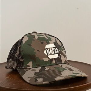 Napa men’s camouflage snap back baseball hat